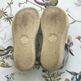 Saltwater Sun-San Silver Metallic Sweetheart Sandals: Size EU 26-27 & EU 33